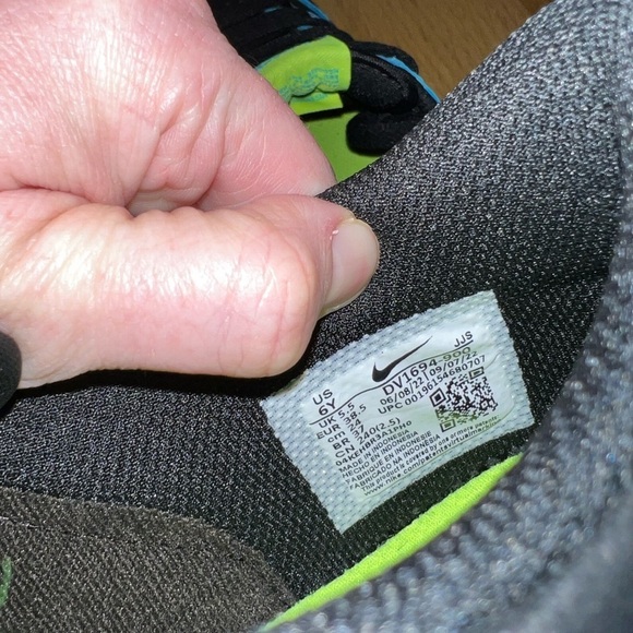 Nike Low Dunk Acid Wash Black Bolt (GS) - Picture 4 of 8